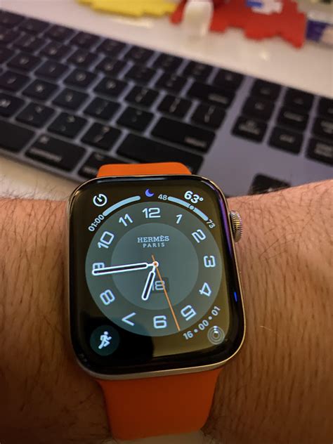 apple watch 7 hermes watch faces